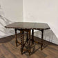 Vintage Oak Gateleg Table with Pie Crust Edge