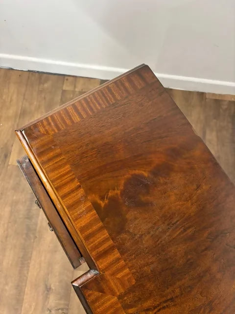 Reproduction Mahogany Crossbanded Breakfront Sideboard