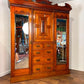 Edwardian Mahogany Compactum Wardrobe
