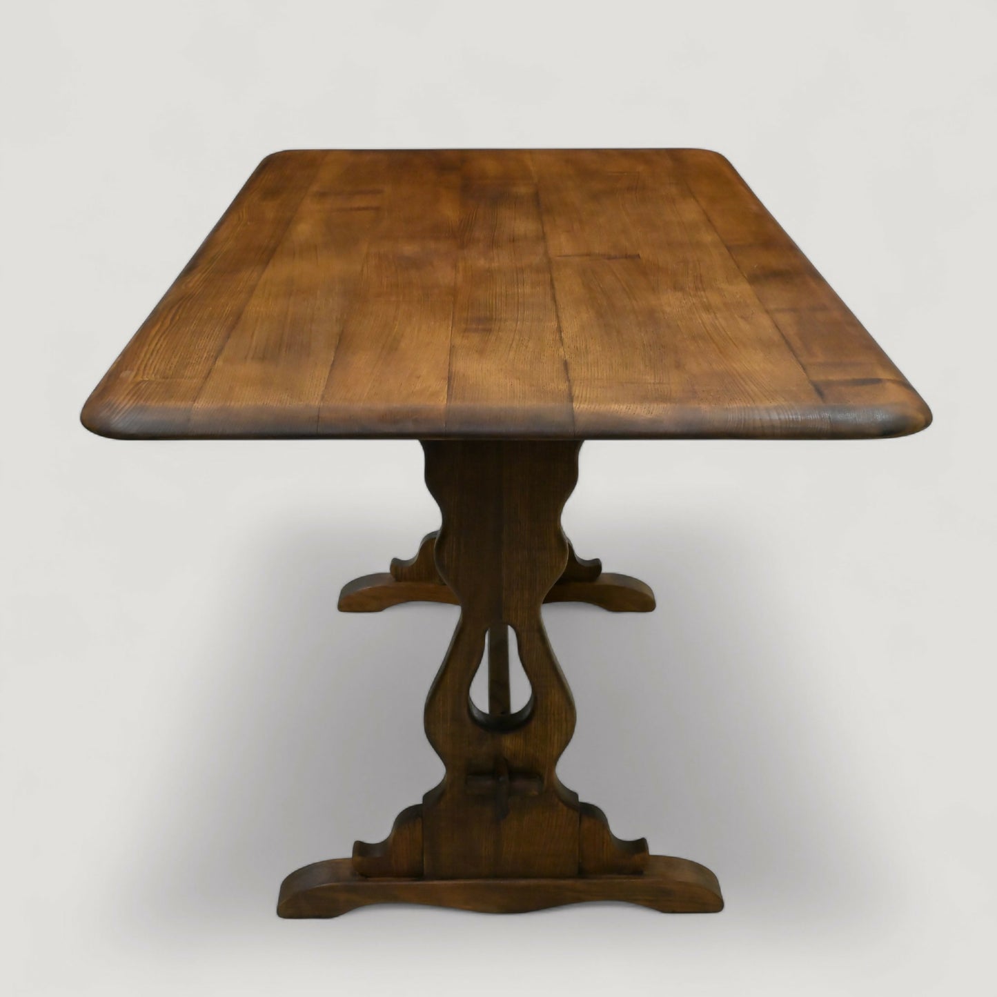 Vintage Oak Country Kitchen Table Refectory Style Refinished FREE UK Delivery. SBR10934/1209E