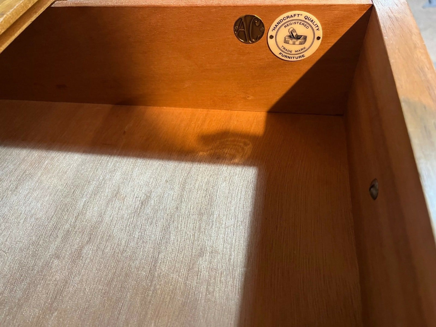 Vintage Chest Of Drawers In Walnut Designed By Alfred Cox & Sold Through Heals