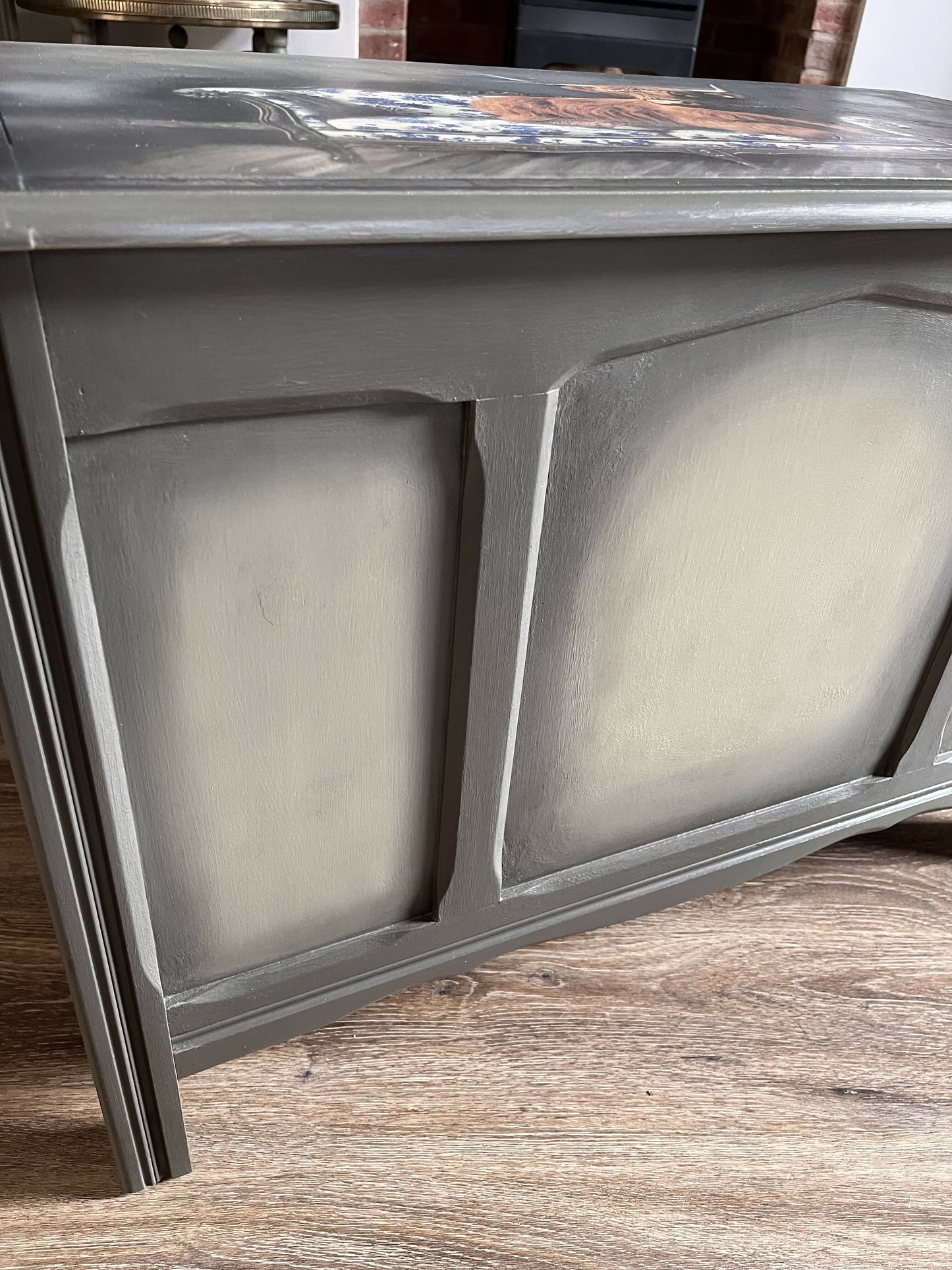 Vintage Blanket Box, Highland Grace