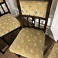 Set Of Four Edwardian High Back Dining Chairs