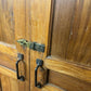 Large Vintage Indian Reclaimed Wood Storage Cupboard