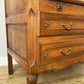 Cabinet Vintage French Louis XVI Oak Bureau Bookcase Display Cabinet LOT 6343