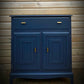 Available for commission / Stag cocktail Cabinet / drinks Cabinet / stag minstrel / vintage / retro / hand painted / custom /