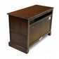 Old Charm TV Stand Glazed Drawer Model 2265 Tudor Brown FREE UK Delivery. SBR10351/1704E