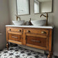 Bathroom Vanity Unit Made to Order Vanity Unit Custom Made Bathroom Furniture Antique Traditional Bathroom Washstand Basin Unit