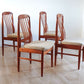 Benny Linden Mid century teak dining chairs