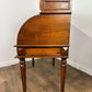 Reproduction Oak Cylinder Topped Desk / Bureau