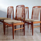 Benny Linden Mid century teak dining chairs