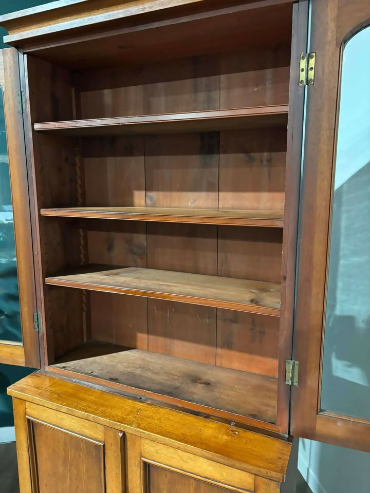 Victorian mahogany chiffonier bookcase 4