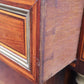 Late 19th Century French Mahogany and Satinwood Banded Vitrine - Cabinet