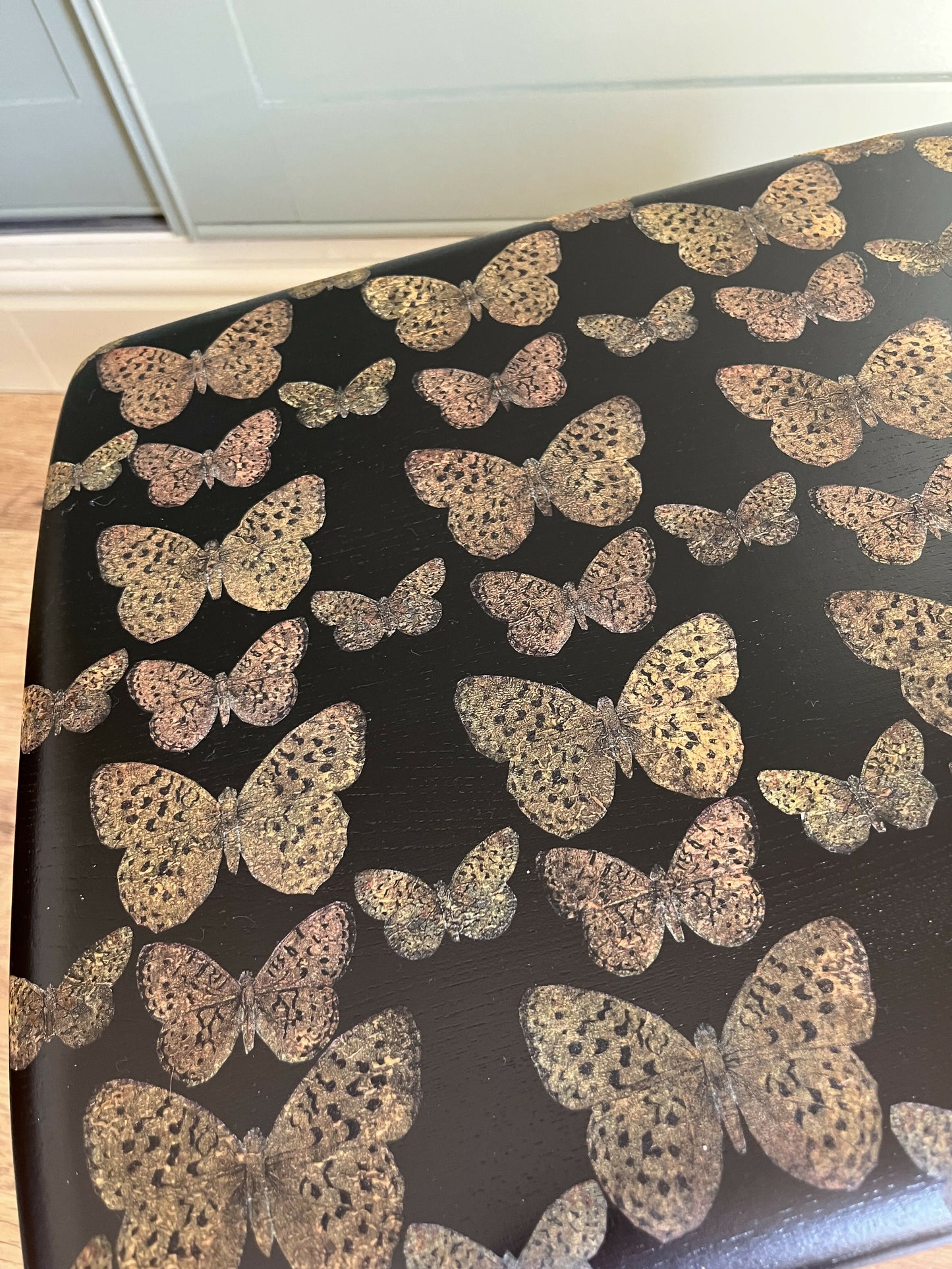 Ercol Table With Decoupage