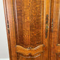 Wardrobe Vintage French Louis XVI Style Oak Four Door Carved Armoire LOT 4827