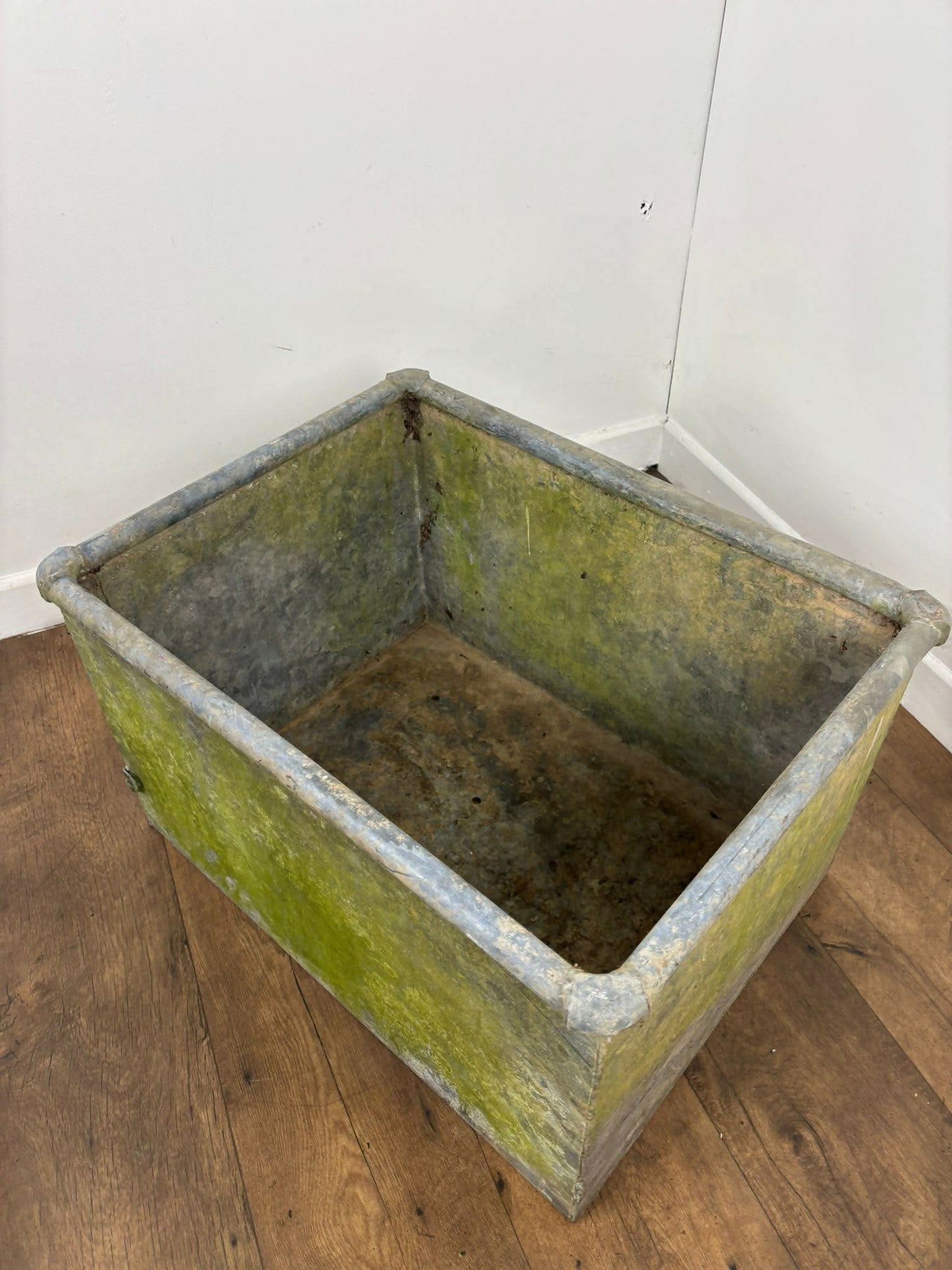 Vintage Galvanised Planter