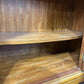 Contemporary Oak Glazed Display Cabinet