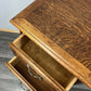 Bedside Table Vintage French Louis XVI Oak Carved Nightstand Cabinet LOT 4695