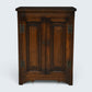 Old Charm Linenfold Cupboard Bedside Cabinet 2 Door Tudor Brown FREE DELIVERY*