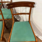 Set of Seven Reproduction Regency Style Mahogany Dining Chairs