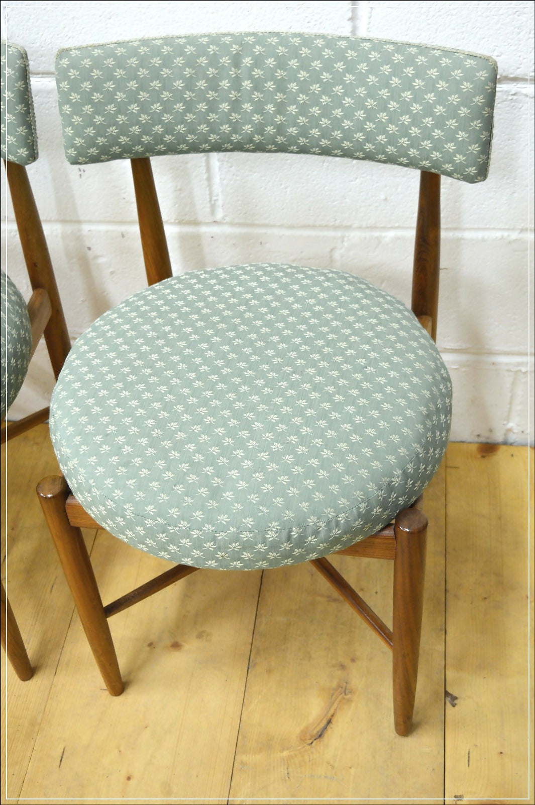 vintage dining chairs X4 G Plan Fresco solid teak danish design mid century DELIVERY