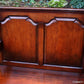 A TITCHMARSH AND GOODWIN SOLID OAK TAVERN SEAT / SETTLE / PEW / HALL ARMCHAIR / BENCH.