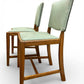 Pair of 1960s BIS Dining Chairs – Mid Century British Industrial Seating – Mint