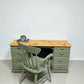 Solid pine desk & chair , cottage style , home office