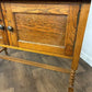 Edwardian Oak Marble Top Washstand