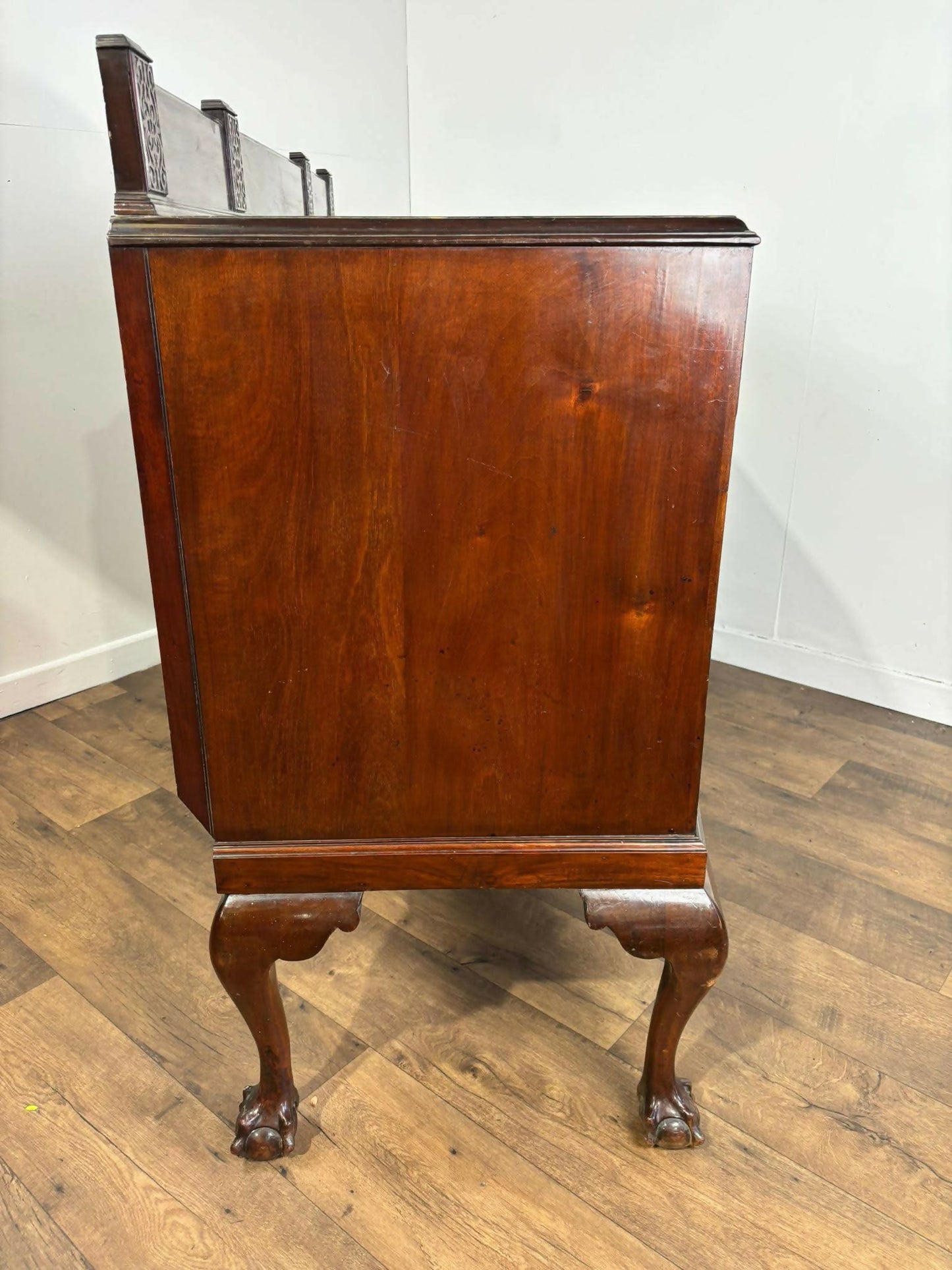 Edwardian Mahogany Bow Front Sideboard