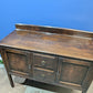 Vintage Oak Sideboard Cupboard With Drawers Dresser Base Service Cabinet English