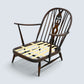 Ercol Fleur-De-Lyes Easy Chair New Webbing Traditional Dark FREE UK Delivery*