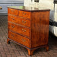 Georgian Walnut Vintage Chest Of Drawers.