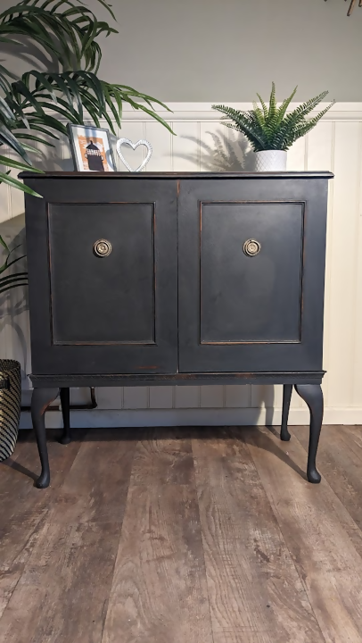 Upcycled Grey Sideboard R11002