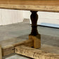 Characterful Bleached Oak Farmhouse Dining Table