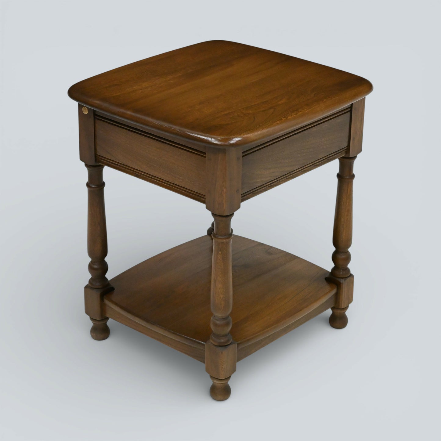 Ercol Lamp/Bedside Table Golden Dawn Finish Mid Century Modern Elm FREE Delivery