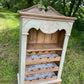Solid pine wine rack