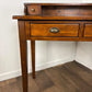 Reproduction Oriental Style Writing Table With Matching Corner Chair