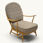 Ercol Windsor Easy Chair Model 203 1970s New Webbing Light Finish FREE Delivery*