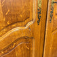 Wardrobe Vintage French Louis XVI Style Oak Four Door Armoire LOT 4814