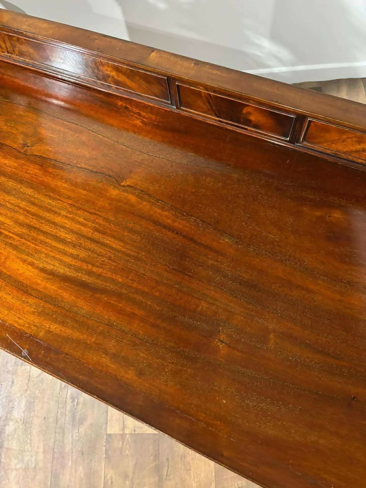 Regency Style Mahogany Galleried Sideboard