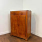 Vintage Oak Veneer Tallboy