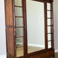 Wardrobe Antique French Style Oak Mirrored Two Drawers Carved Armoire LOT 6541