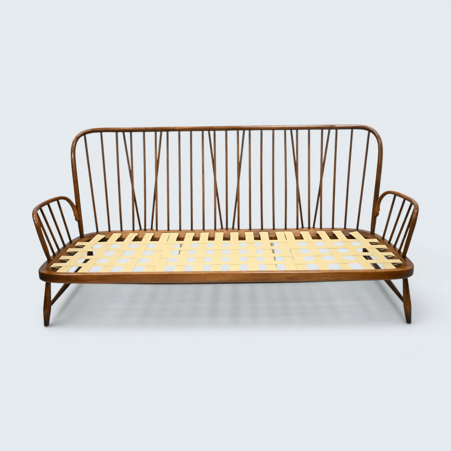 Ercol Jubilee 3 Seater Sofa Golden Dawn Finish New Webbing FREE UK Delivery*