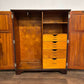 bVintage Mahogany Gents Robe