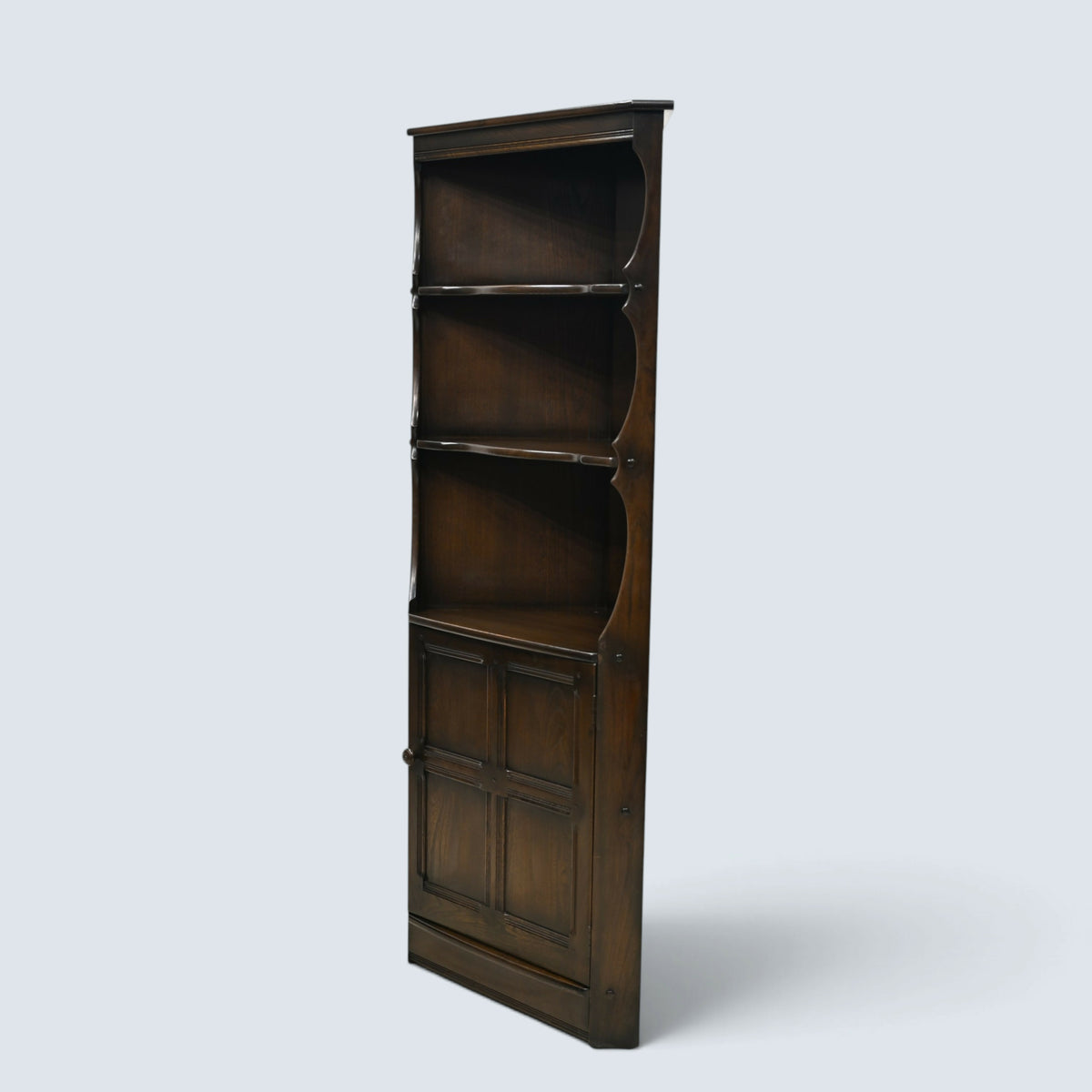Ercol Corner Cabinet Old Colonial Traditional Dark Finish #474 FREE UK Delivery*