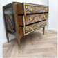 Leopard Print French Style Chest Of Draws / Dresser