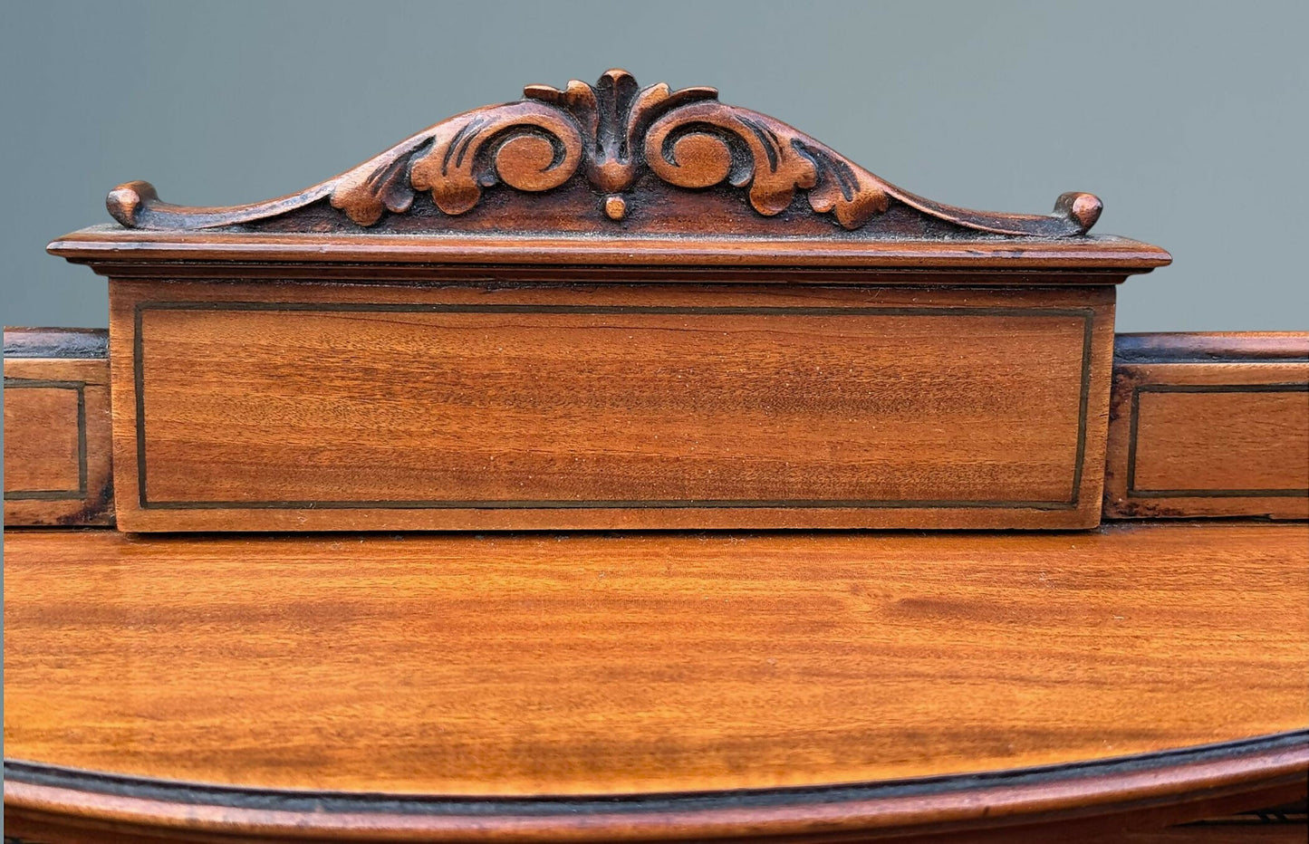 Edwardian Satinwood Desk / Writing Table
