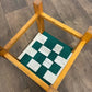 Vintage Oak Framed Stool
