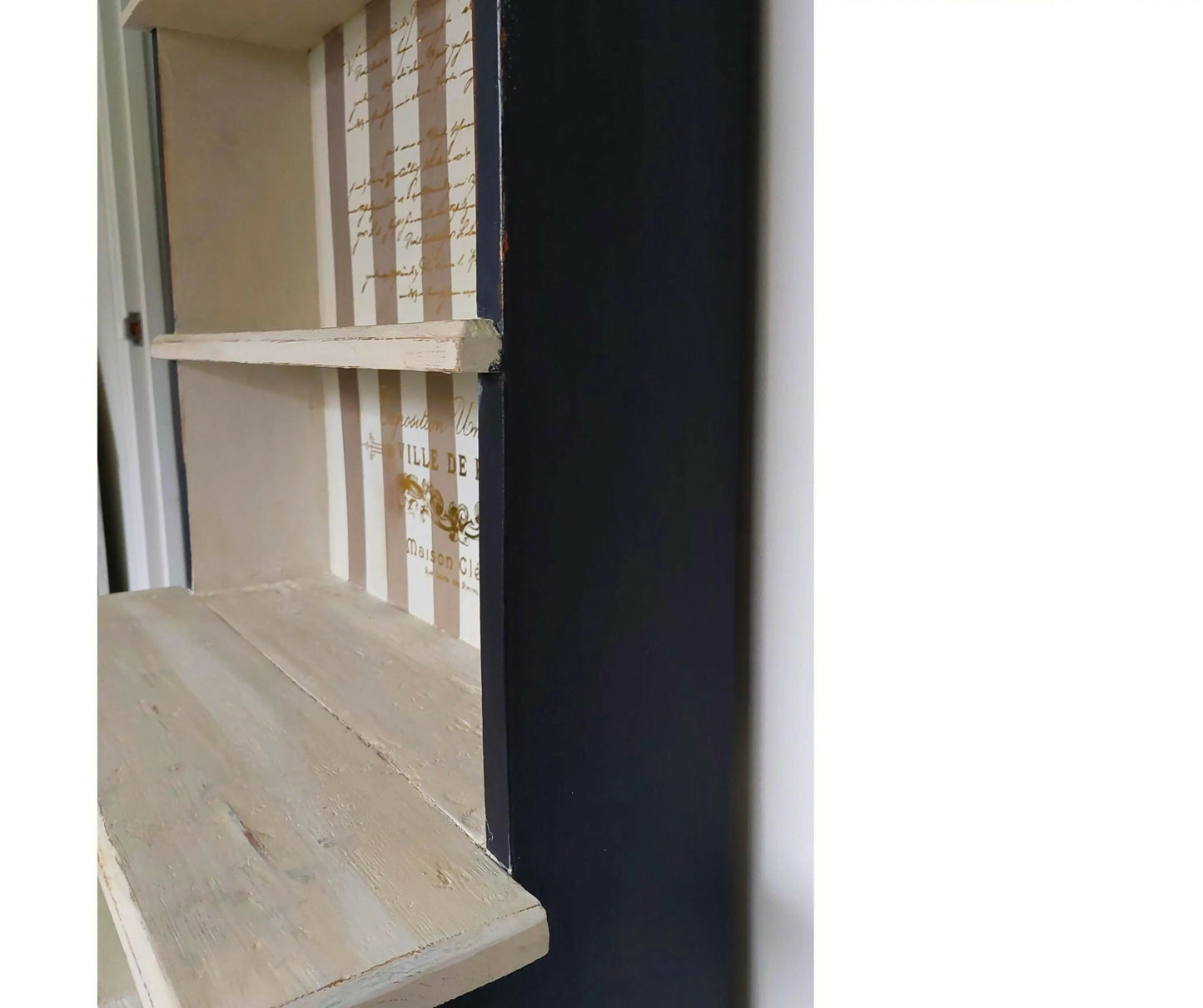 Black Coffee Hutch, Kitchen Dresser, Coffee Nook